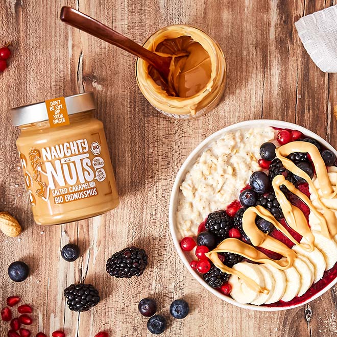 Naughty Nuts Nussbutter Süßes Nussmus Bundle
