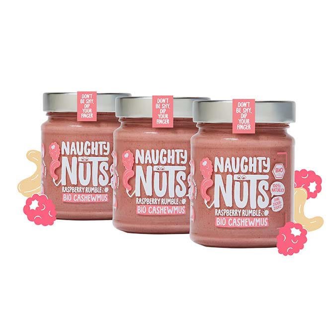 Bio Cashewmus Raspberry Rumble