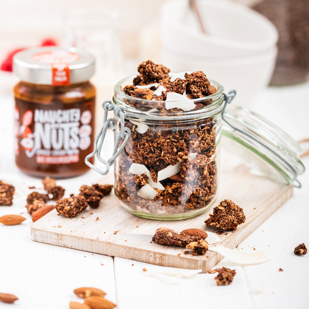 Homemade Schoko Granola 