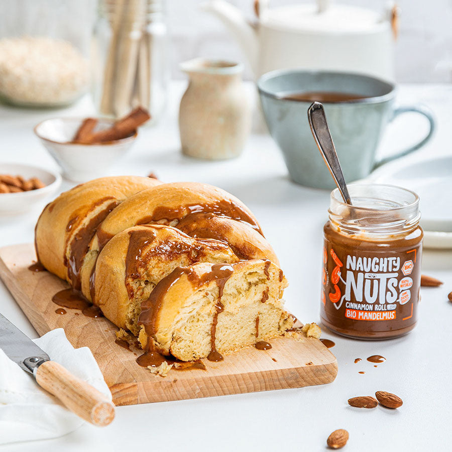 Hefezopf mit Cinnamon Roll 