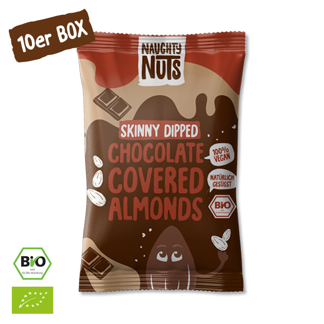 Bio Schoko-Mandeln (skinny dipped)