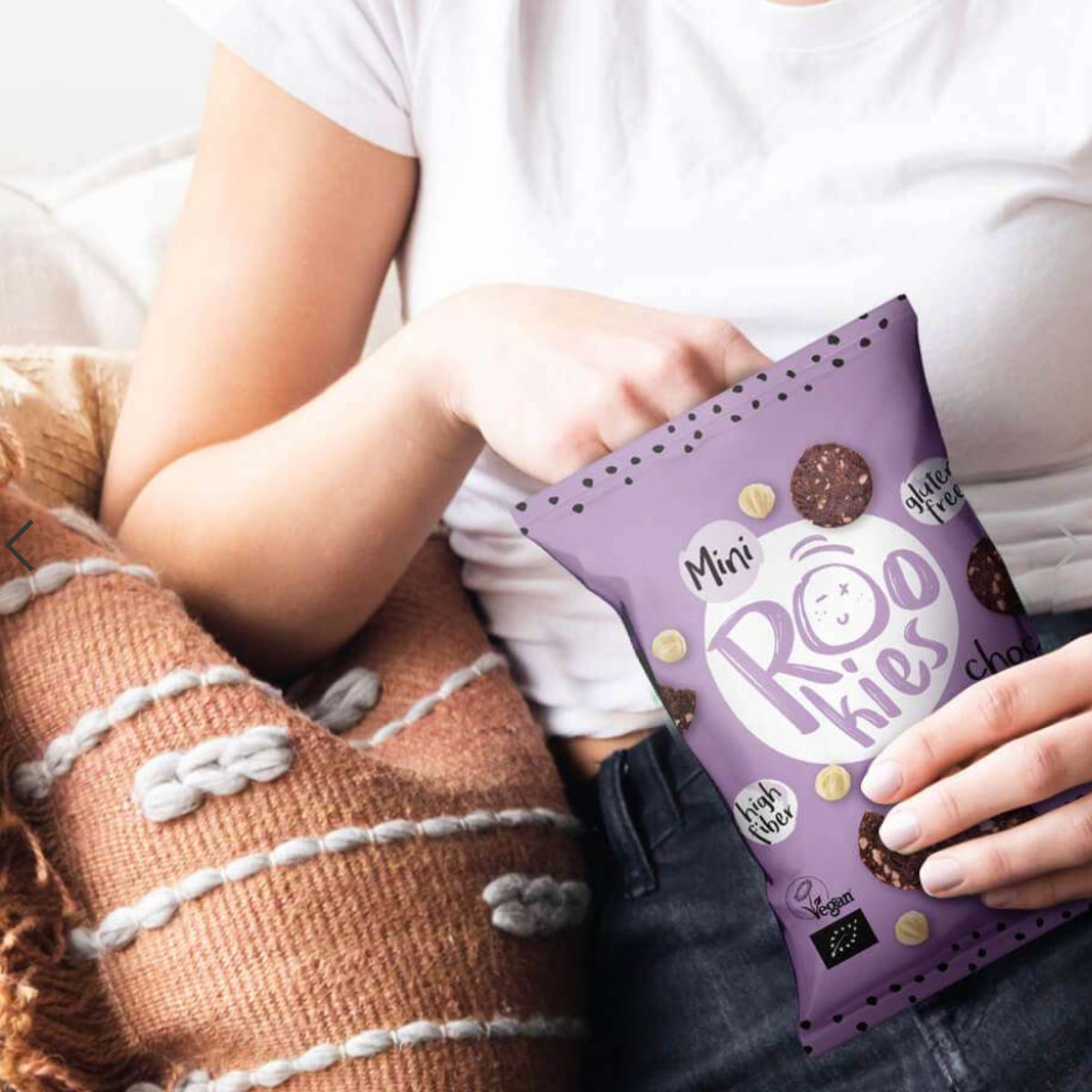 Bio Mini Frucht-Cookies Choc Chip &amp; Haselnuss