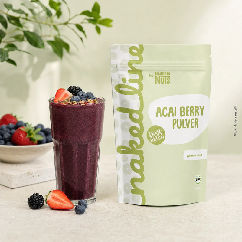 Acai Berry Pulver 200g | Violetter Acai Smoothie