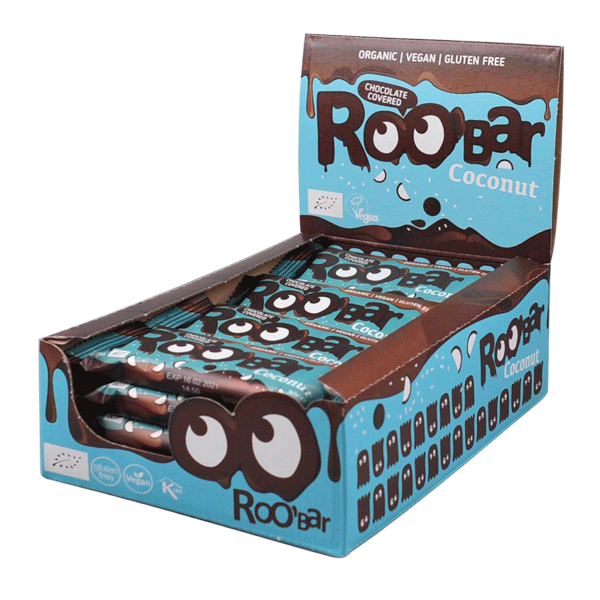 Bio Schokoriegel mit Kokosnuss (16 Riegel)