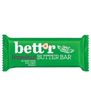 Bett'r Nussmus Riegel Bio Haselnussmus Riegel