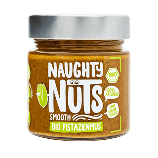 Naughty Nuts Bio Pistazienmus Smooth im Glas