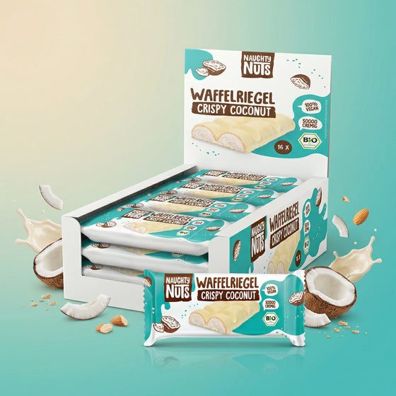 Bio Schoko-Waffelriegel Crispy Coconut
